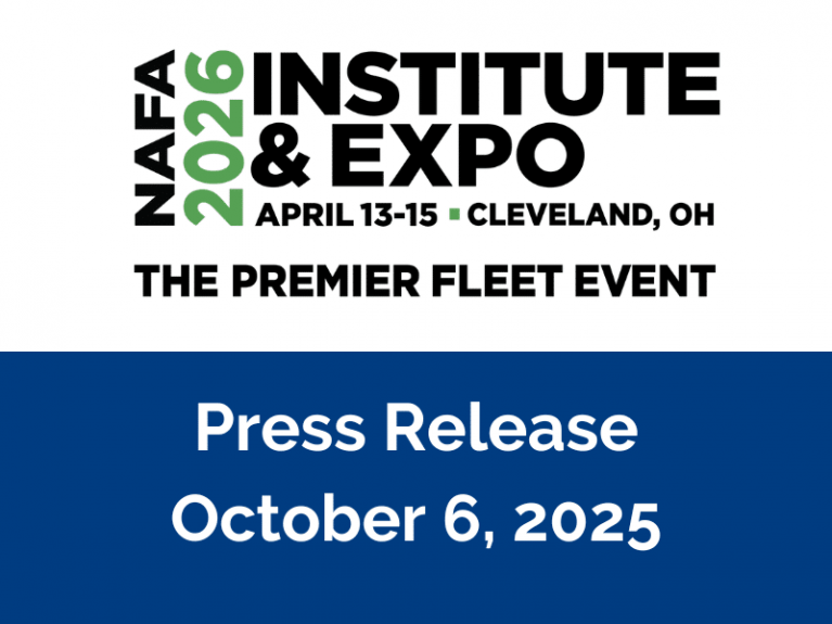NAFA Press Release I&E Fleet Managers Cleveland Ohio